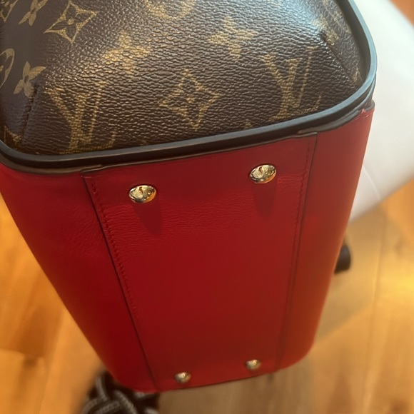 Louis Vuitton kimono red canvas tote bag - Picture 12 of 12